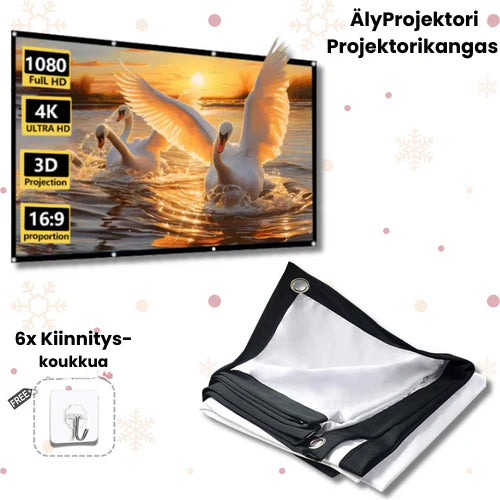 Projektorin valkokangas